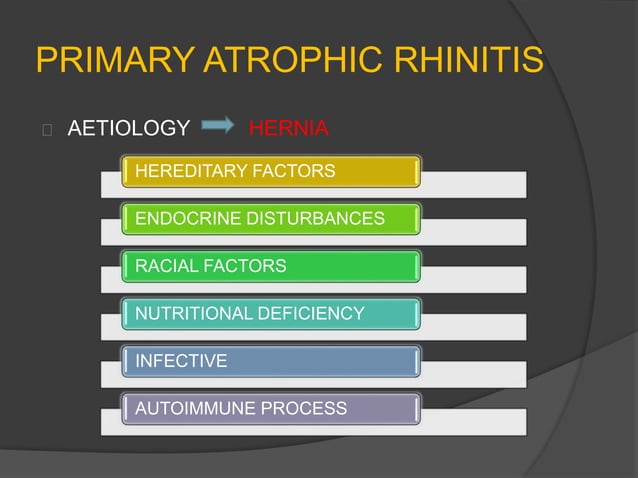 Atrophic rhinitis and Allergic rhinitis-ENT 3rd MBBS | PPTX