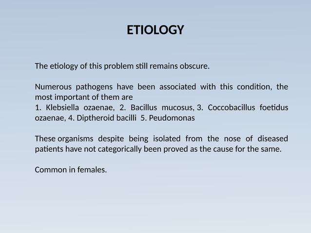 Atrophic Rhinitis and its management.pptx