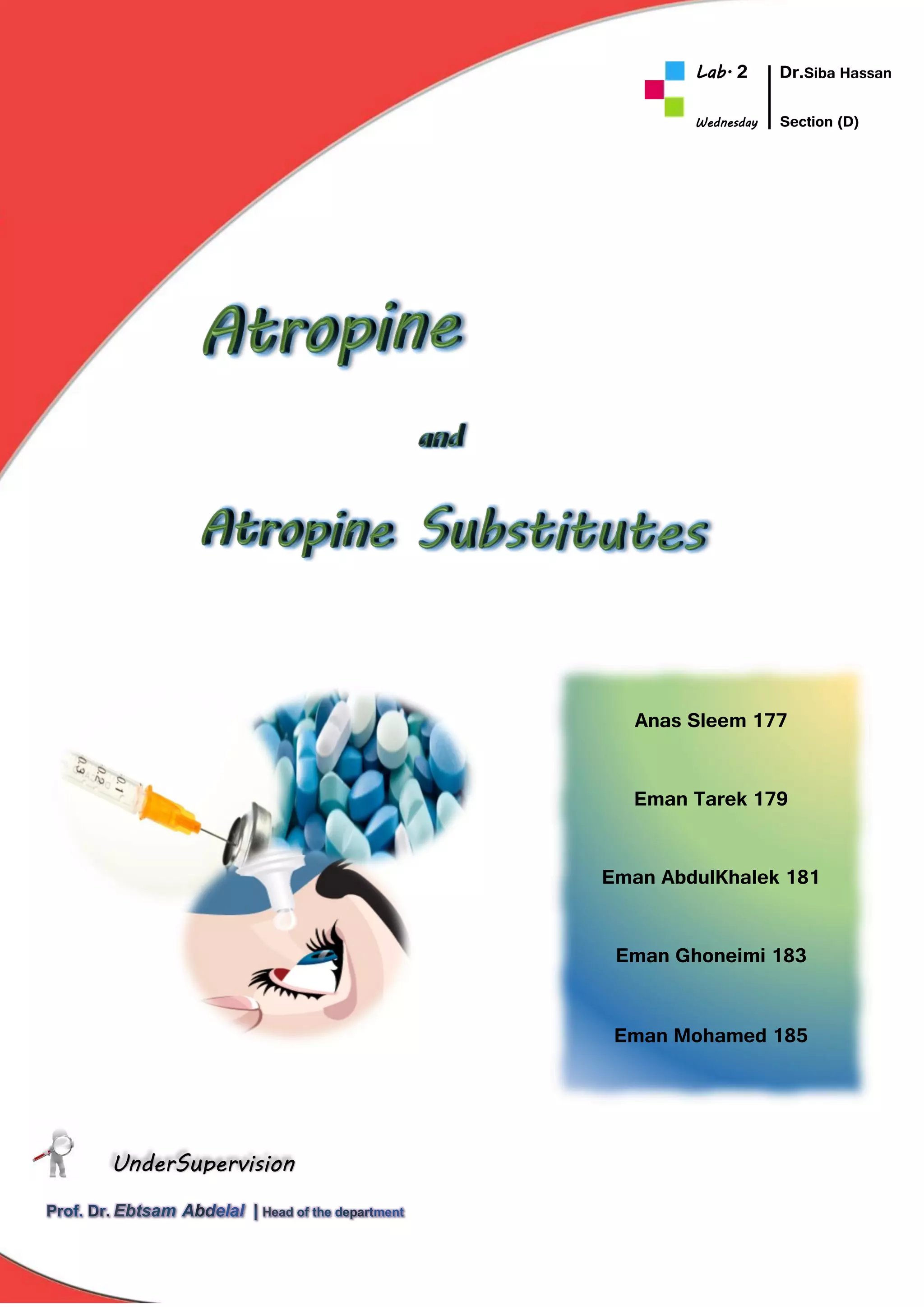 Atropine | PDF