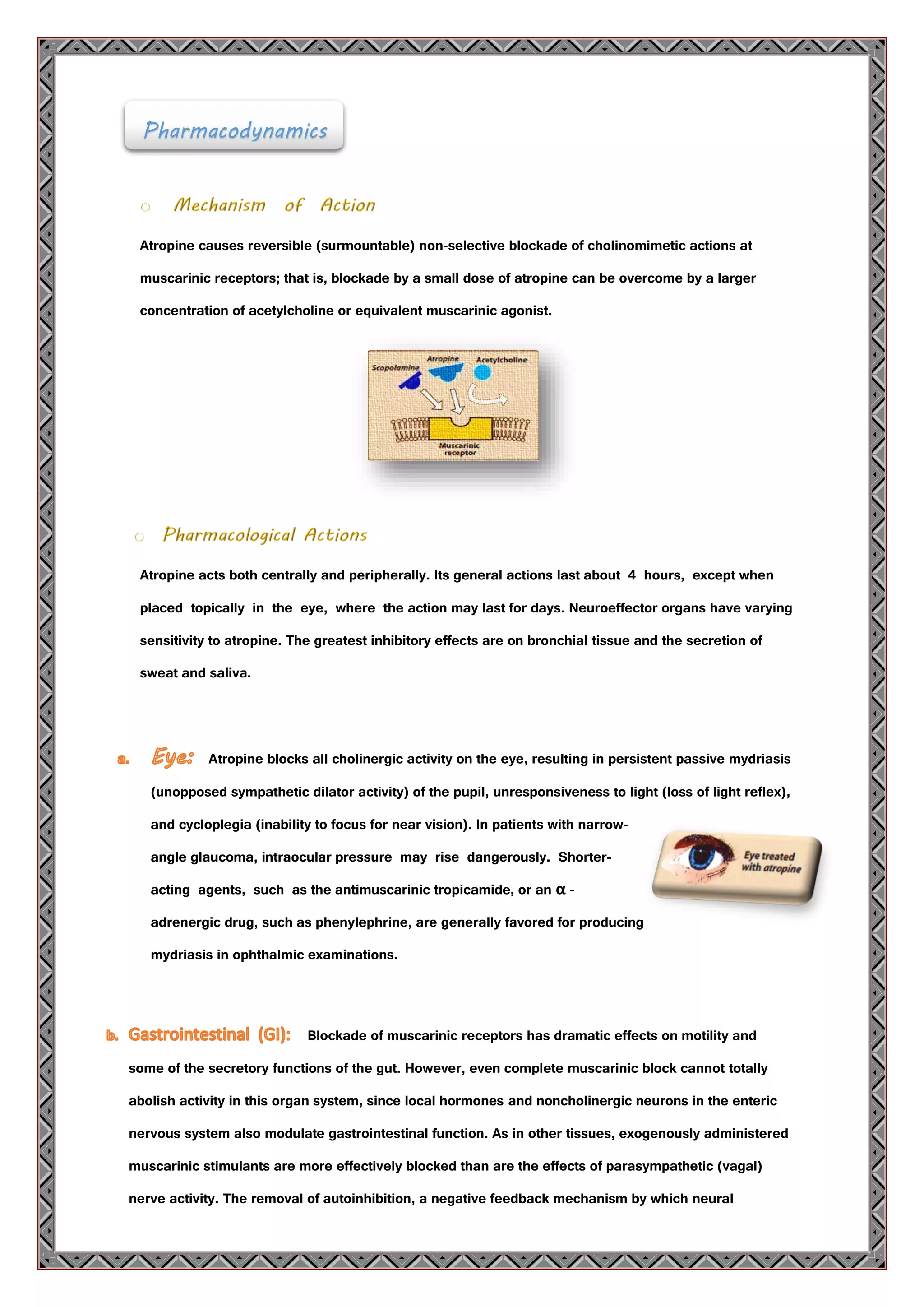 Atropine | PDF