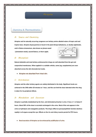 Atropine | PDF