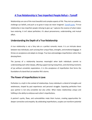 A True Relationship Is Two Imperfect People Refusi – Tymoff.docx