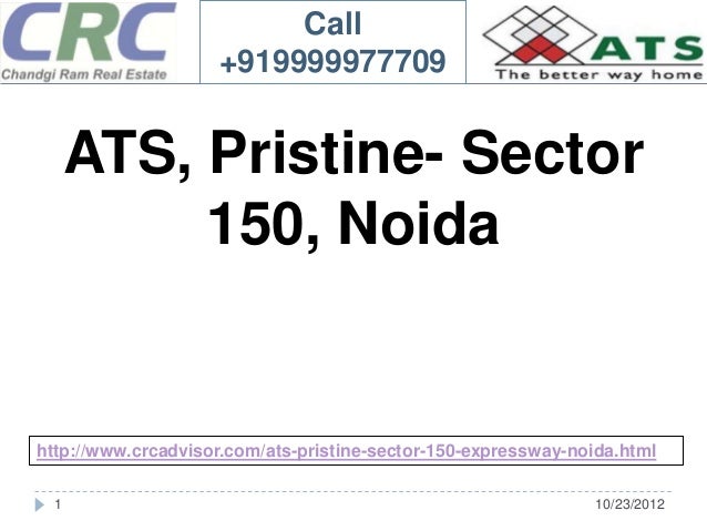 ats new project in noida ats pristine comats