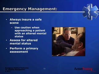 ATS - Diabetic Emergencies | PPTX