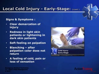 ATS - cold and heat emergencies | PPTX