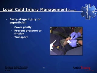 ATS - cold and heat emergencies | PPTX