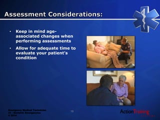 ATS - geriatric emergencies | PPTX