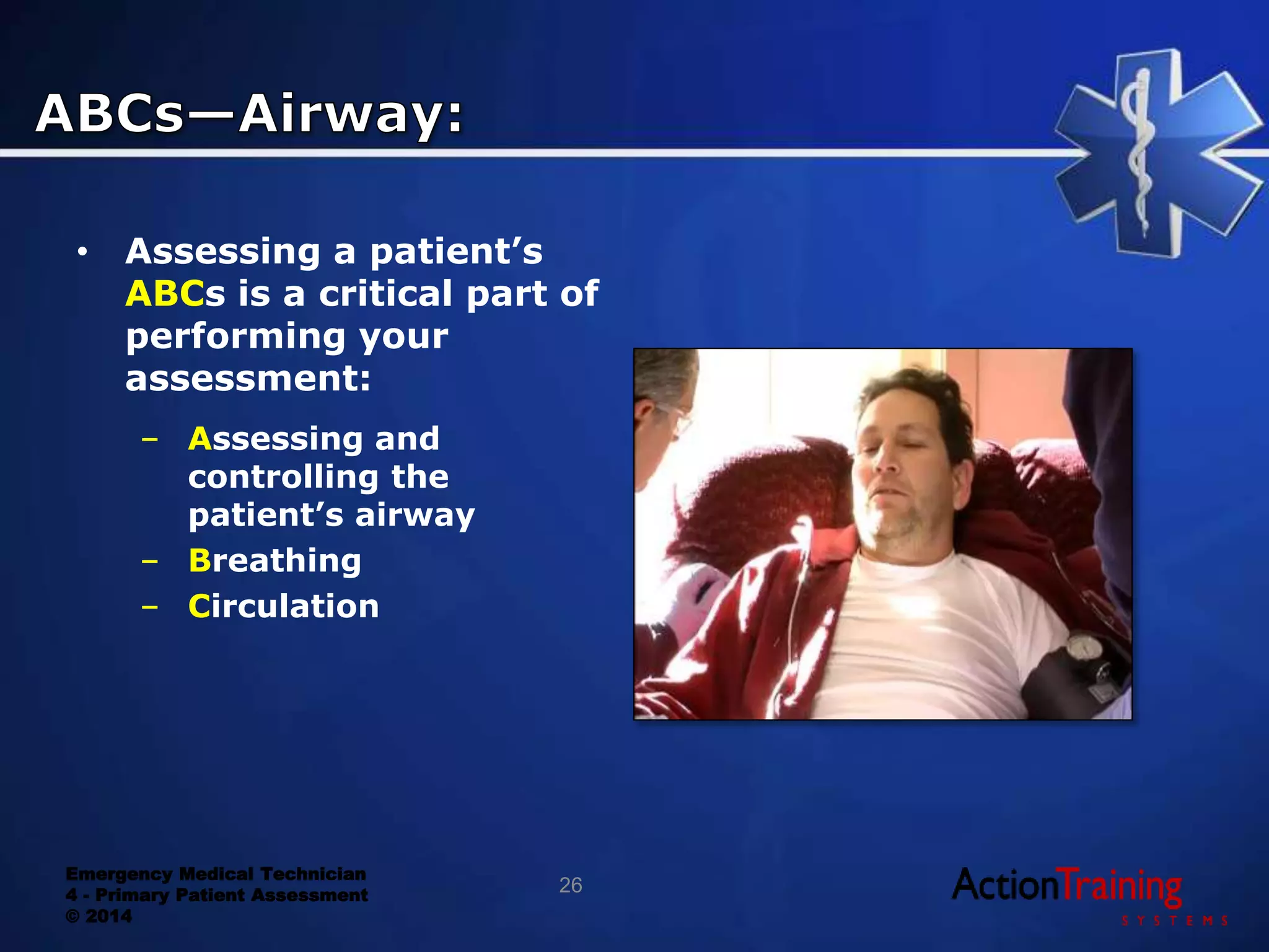 ATS - primary patient assessment | PPTX