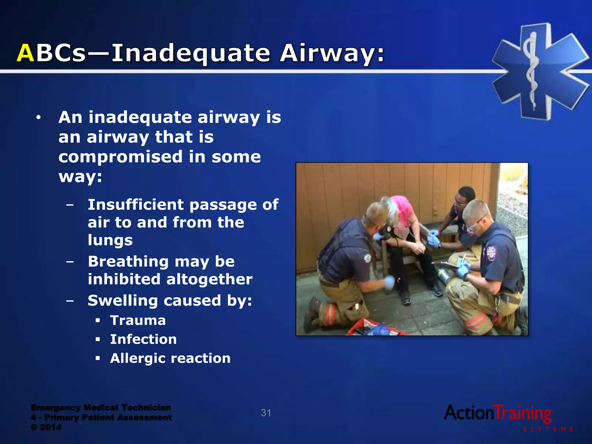 ATS - primary patient assessment | PPTX