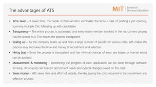 ATS (Applicant Tracking Software) | PPTX