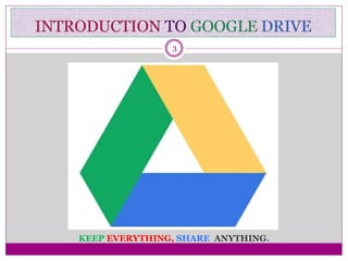 KEEP EVERYTHING, SHARE ANYTHING.
3
 