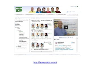 http://www.mathtv.com/
 