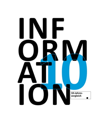 10
INF
ORM
AT
ION10-Jahres-
vergleich
 