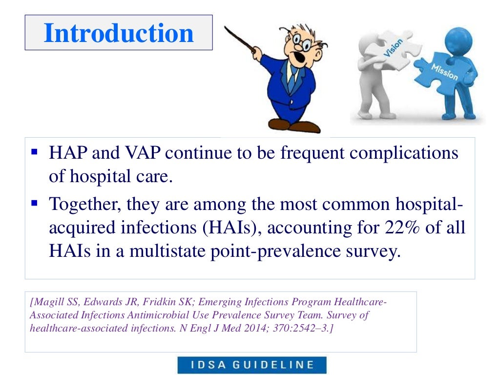 VAP/HAP management guidelines by IDSA/ATS (2016) Dr.Tinku Joseph