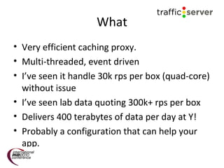 Apache Traffic Server | PPT