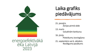 Īsais ieskats konkursa "Energoefektīvākā ēka Latvijā 2022" norisē