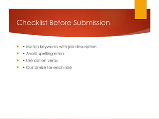 ATS RESUME Selection VS Rejection for psychology.pptx