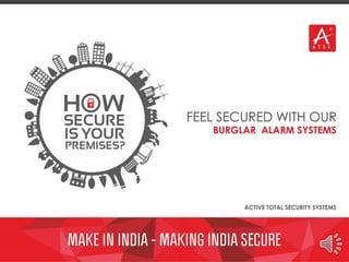 ATSS Security Alarm Systems Manufacturer Chennai India