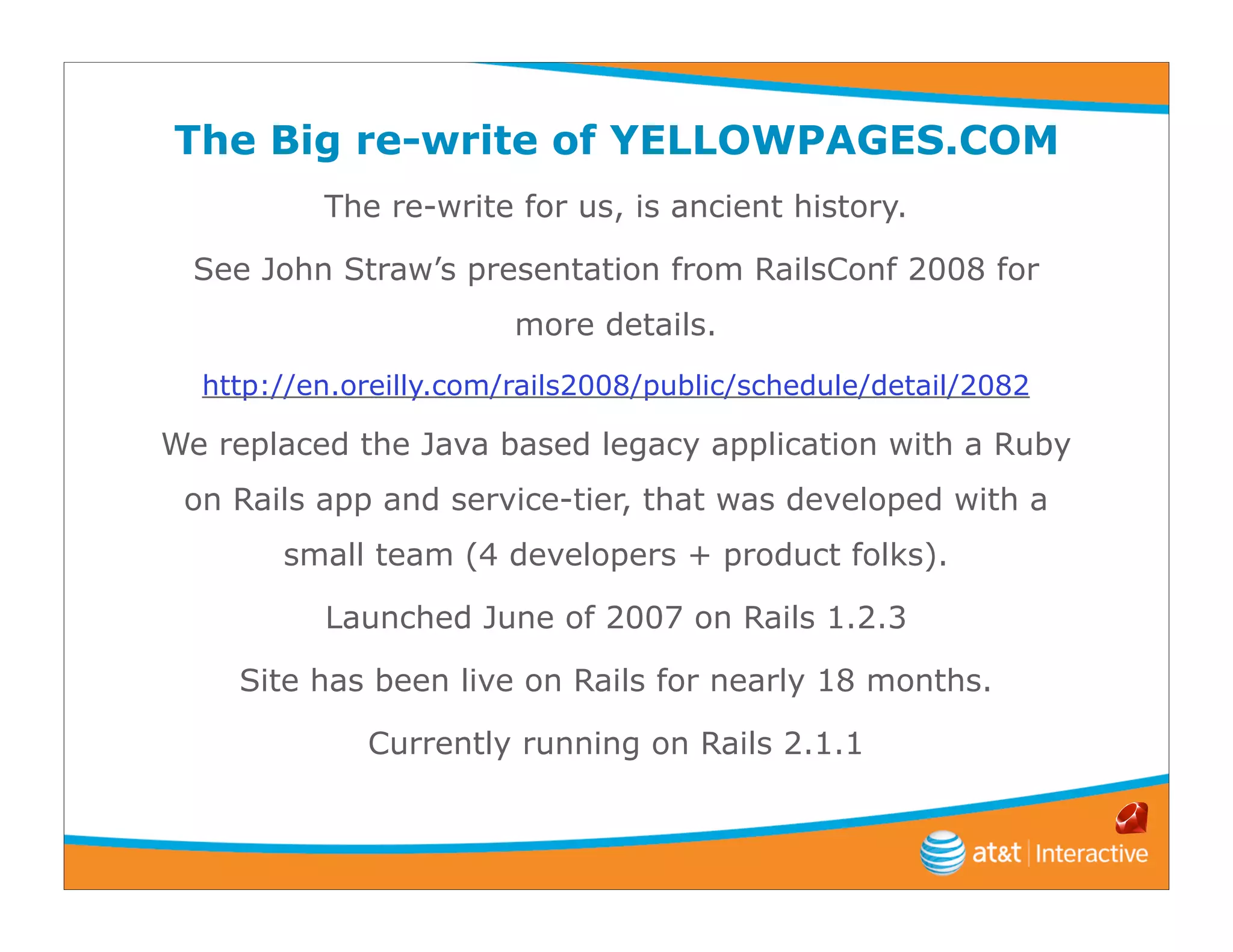 At&T Interactive: The Many Facets Of Ruby