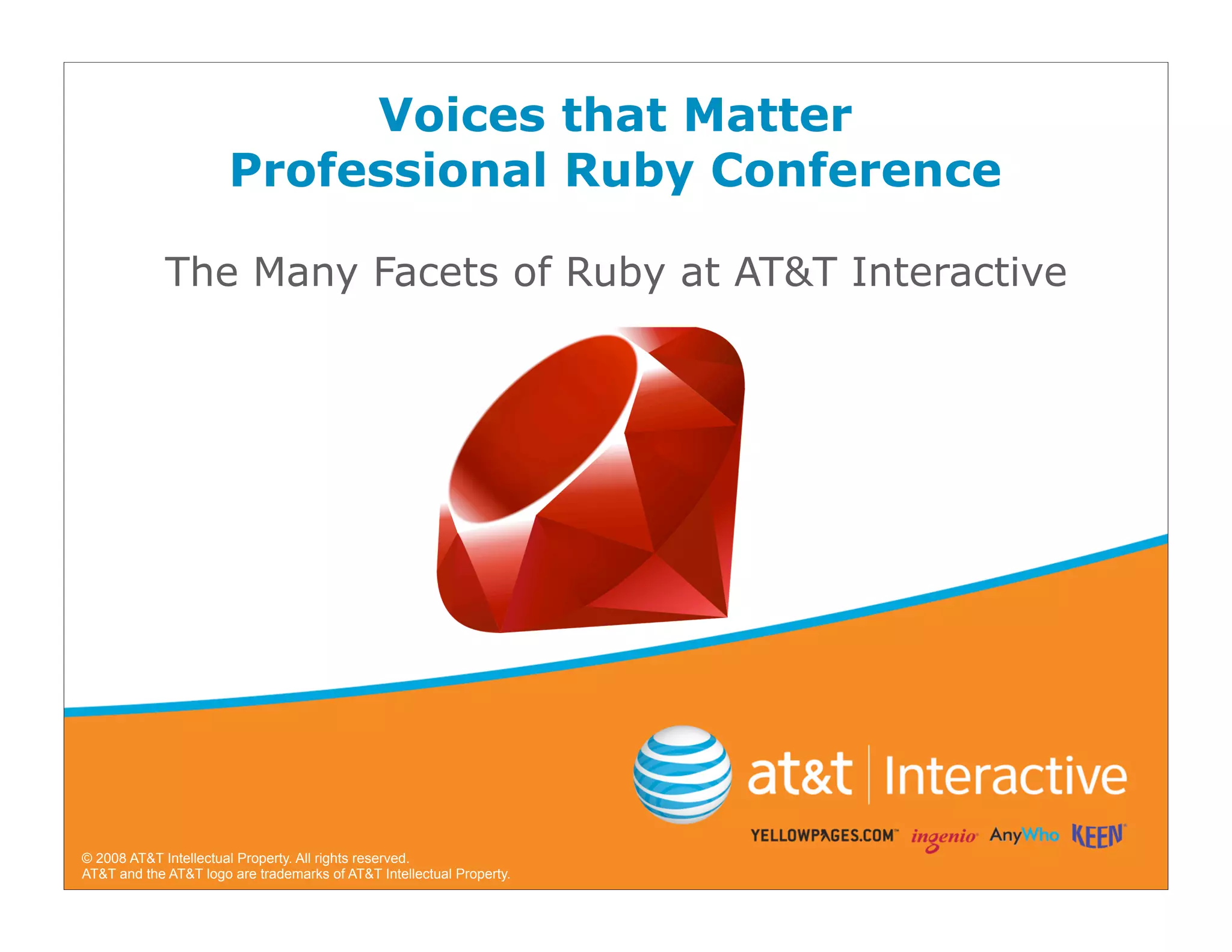 At&T Interactive: The Many Facets Of Ruby