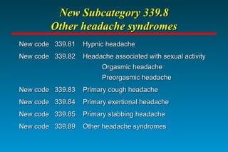 Att1 Headache Mar07 | PPT