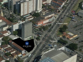 O seu domínio corporativo alto padrão em Santos.
 