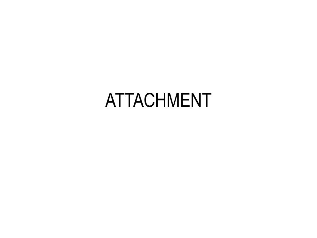 Attachment