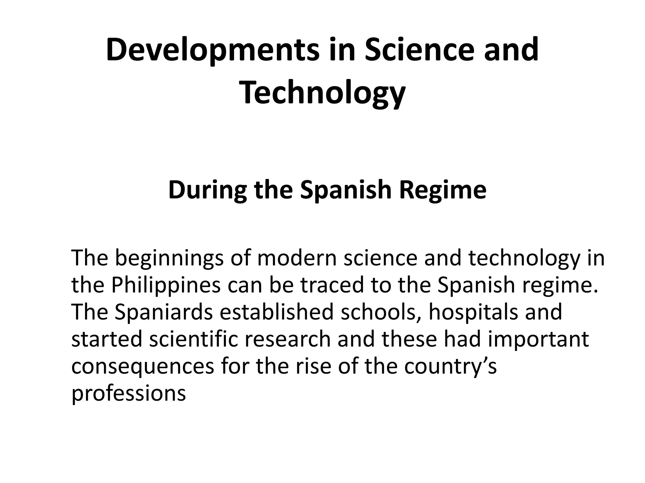 History of Science and Technology in the Philippines | PPTX
