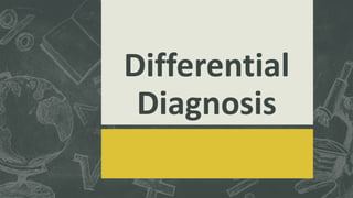 Differential
Diagnosis
 