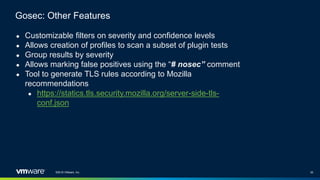 Bandit and Gosec - Security Linters | PPTX
