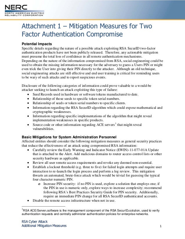 attachment 1 mitigation measures for two factor authentication compromise 1 638
