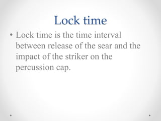 Internal Ballistics | PPTX