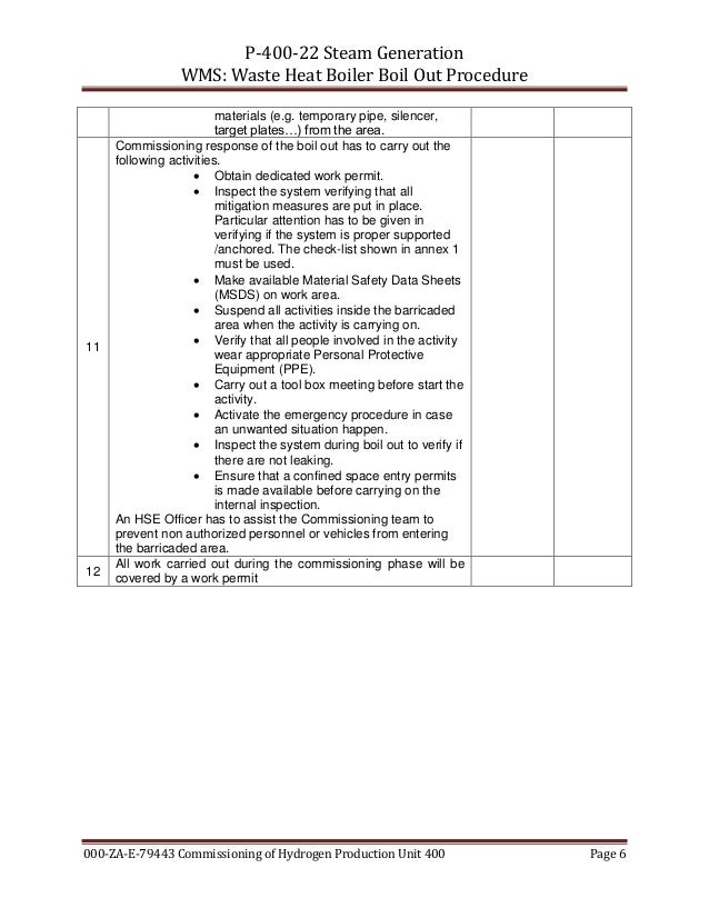 Attachment 38 hpu whb boil out procedure