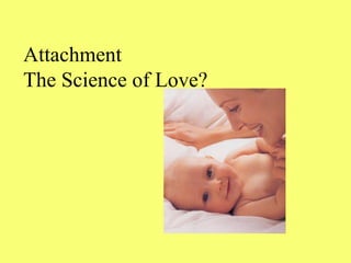 Attachment The Science of Love? 