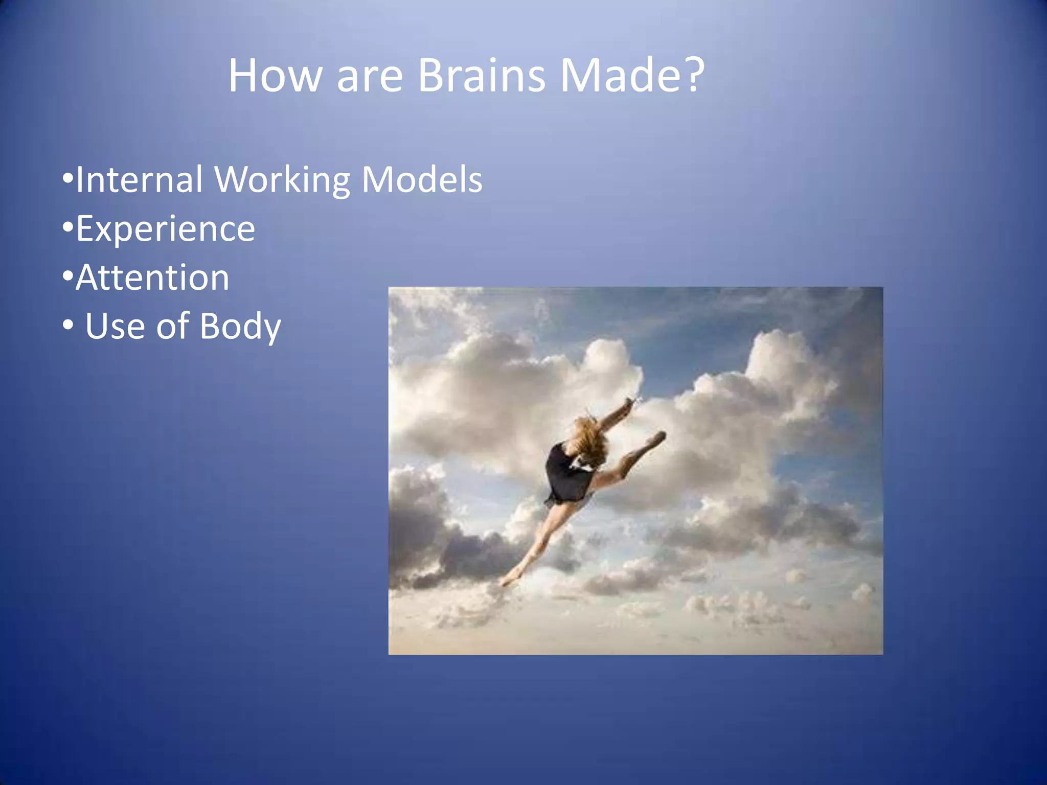  Unresolved States Within the CaregiverAttachment is BIOLOGICAL!Attachment actually shapes many biological systems within the body.   Brain mass, volume, and functioning