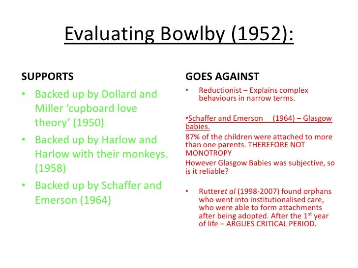 comparison of theories of attachment essay comparison of theories of attachment essay