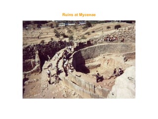 Ruins at Mycenae 