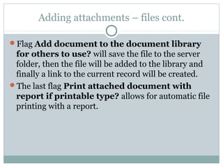 Attachments in IBM Maximo Asset Management | PPT
