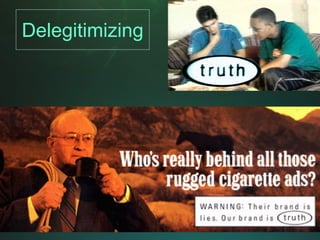 Delegitimizing
 