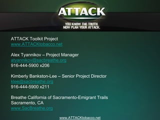 Attack Toolkit & Social Norms