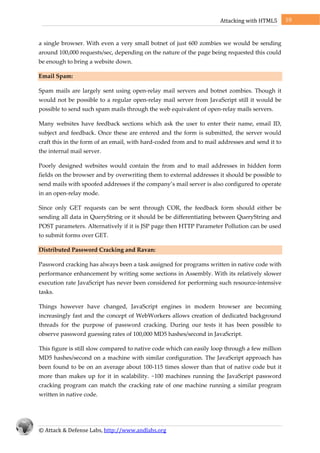 Attack with-html5 | PDF