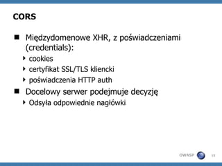 HTML5: Atak i obrona