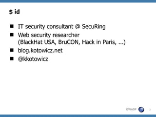 HTML5: Atak i obrona