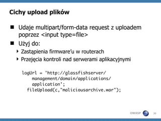 HTML5: Atak i obrona