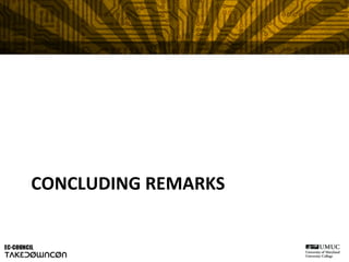 CONCLUDING	
  REMARKS	
  
 