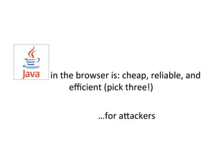 Attack-driven defense