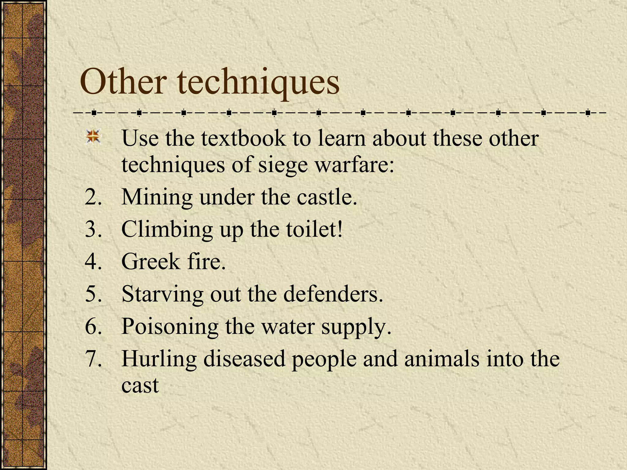 Attacking A Castle | PPT