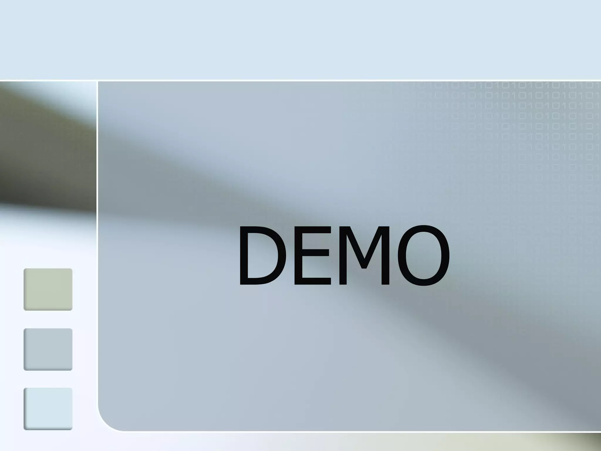 DEMO 
