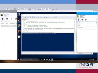 Email Validation and SE Recon
 
